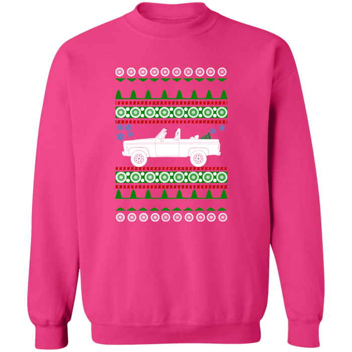 Chevy K5 Blazer Ugly Christmas Sweater Sweatshirt