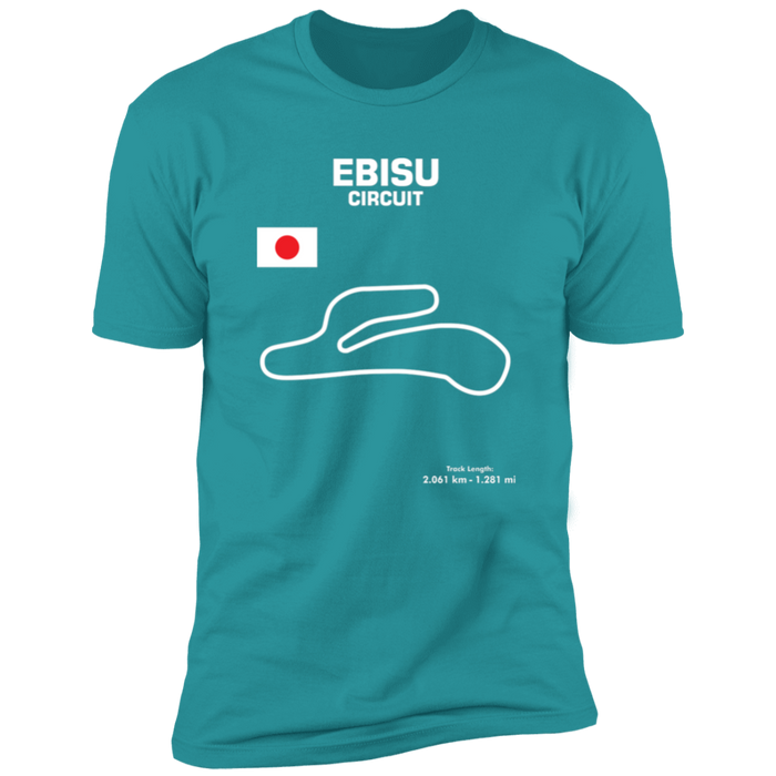 Track Outline Series Ebisu Circuit T-shirt