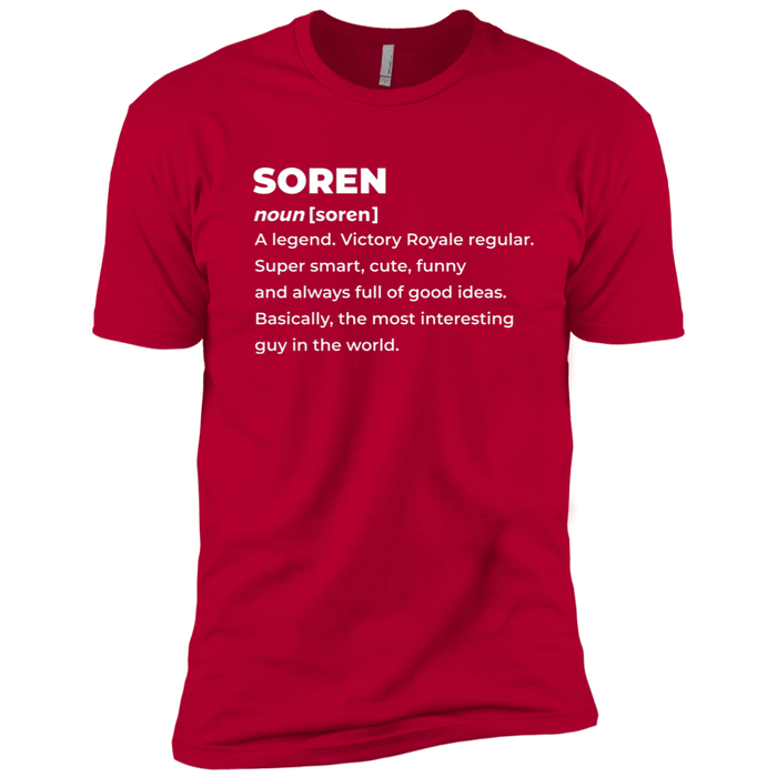 Soren Definition of shirt noun