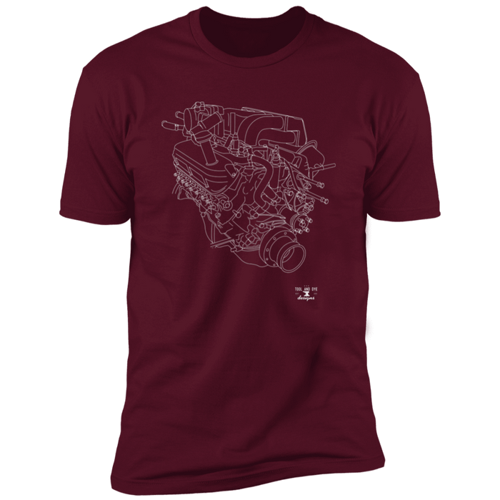 Engine Blueprint Series Ford 302 T-shirt