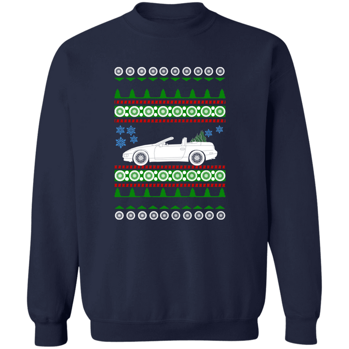 Nissan Z32 300ZX 300Z Convertible Ugly Christmas Sweater Sweatshirt