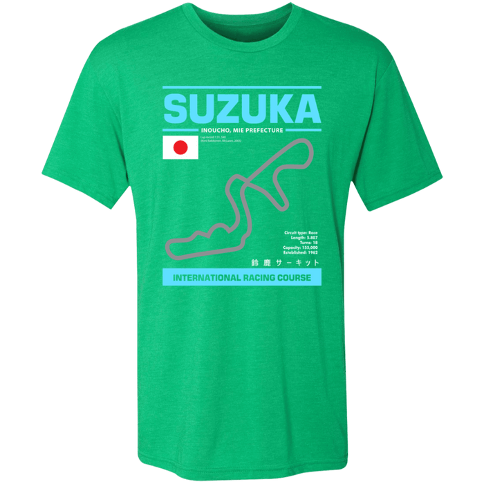 Track Outline Series Suzuka Tri-blend T-shirt