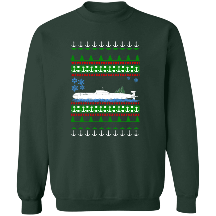 Military Submarine US Navy Ugly Christmas Sweater Sweatshirt