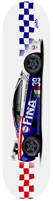 Car Art F1 Fina McLaren Skate deck 7 ply maple skateboard