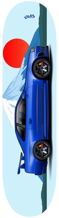 Car Art Skyline GTR R34 Skateboard Deck 7-Ply Canadian Hard Rock Maple