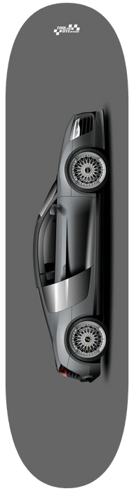 Car Art R8 Skate deck 7 ply maple skateboard Grey V1