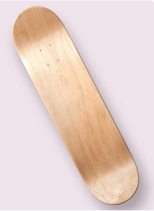 Car Art R8 Skate deck 7 ply maple skateboard Grey V1