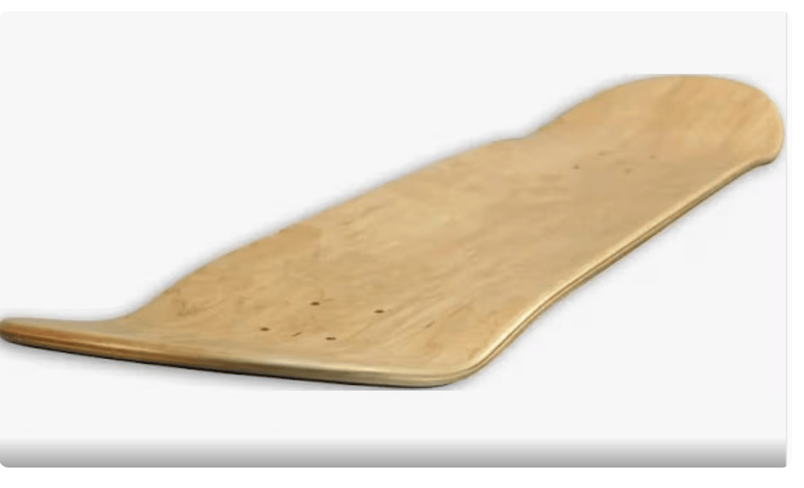 Car Art R8 Skate deck 7 ply maple skateboard Grey V1