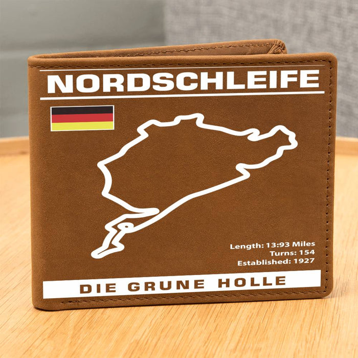 Nordschleife Nurburgring Leather Wallet