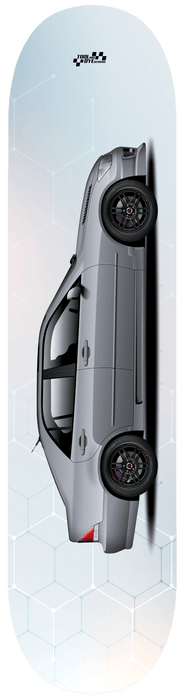 Car Art Lexus IS300 Toyota Altezza Skateboard Deck 7-ply Hard Rock Canadian Maple Grey V3