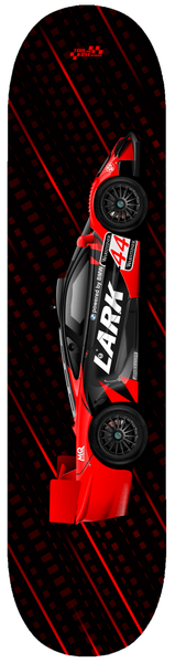 Car Art Lark 44 McLaren F1 GTR Long tail Skate deck 7 ply maple skateboard v5