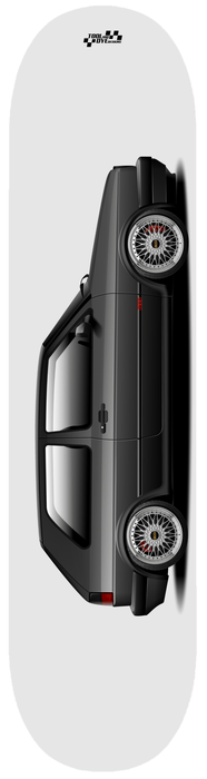 Car Art MK2 Golf GTI Skateboard Deck 16v vr6 VW Gray