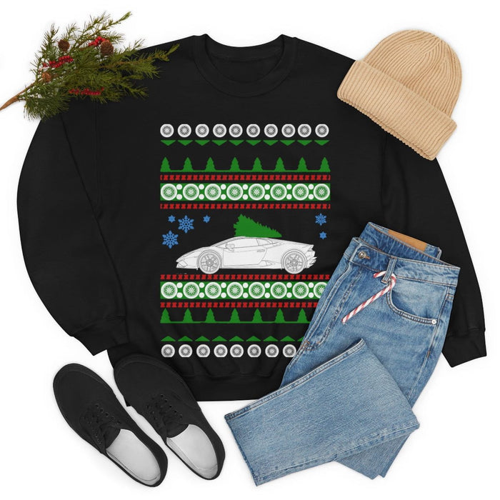 hurracan germany ugly christmas sweater