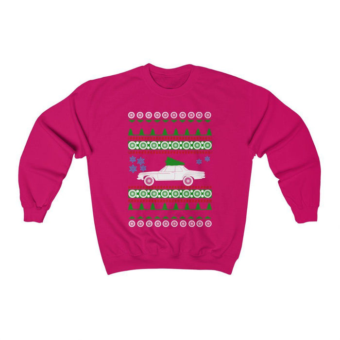 american car or truck like a  Dart Ugly Christmas Sweater Sweatshirt more colors