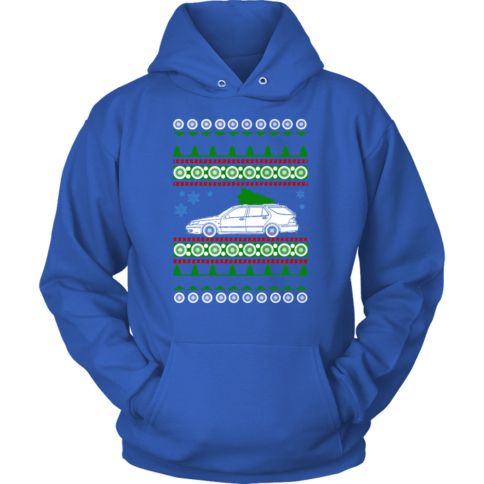 Saab 9-5 Wagon Aero Ugly Christmas Sweater, hoodie and long sleeve t-shirt sweatshirt