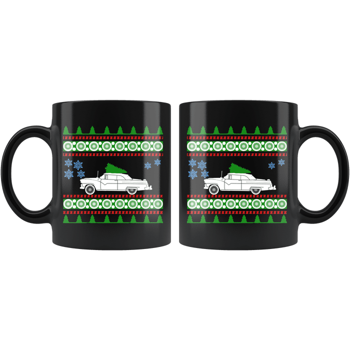 1955 Ford Sunliner Ugly Christmas Sweater Mug