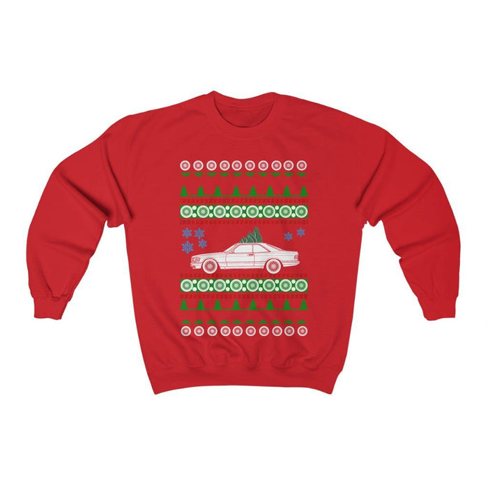 German Car like a 560 SEC Mercedes Ugly Christmas Sweater Sweatshirt