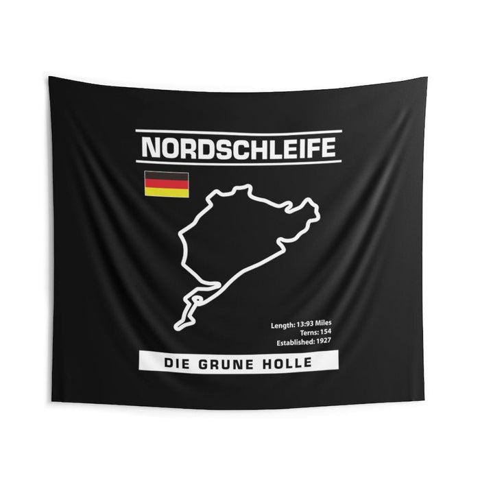 Nordschleife Die Grune Holle Wall Flag in multiple sizes