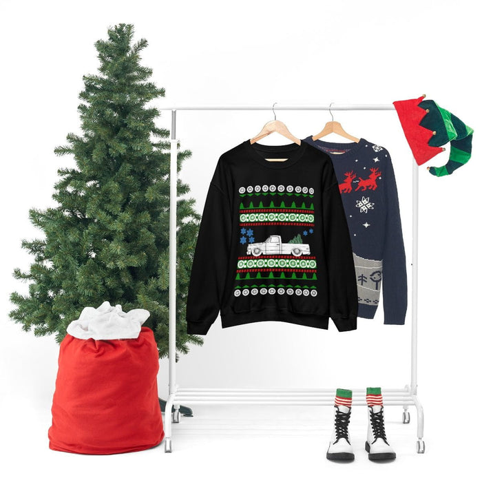 C10 Fleetside Ugly Christmas Sweater Sweatshirt