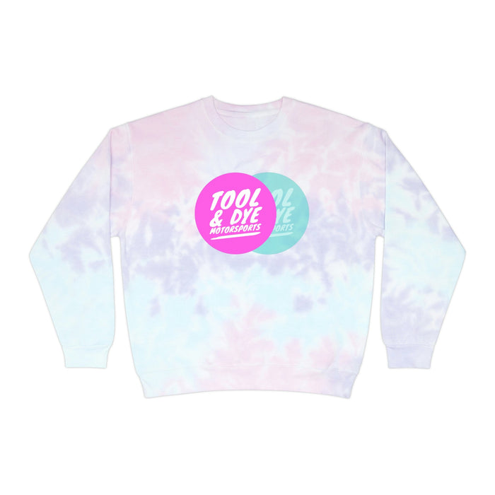 Tool and Dye Motorsports Logo Tie-Dye Sweatshirt