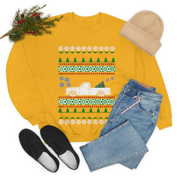 C10 Fleetside Ugly Christmas Sweater Sweatshirt