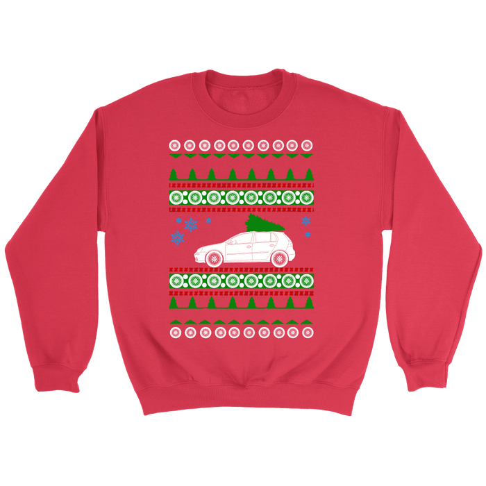 German Car like car like a MK5 GTI Golf 4 door Ugly Christmas Sweater, hoodie and long sleeve t-shirt sweatshirt