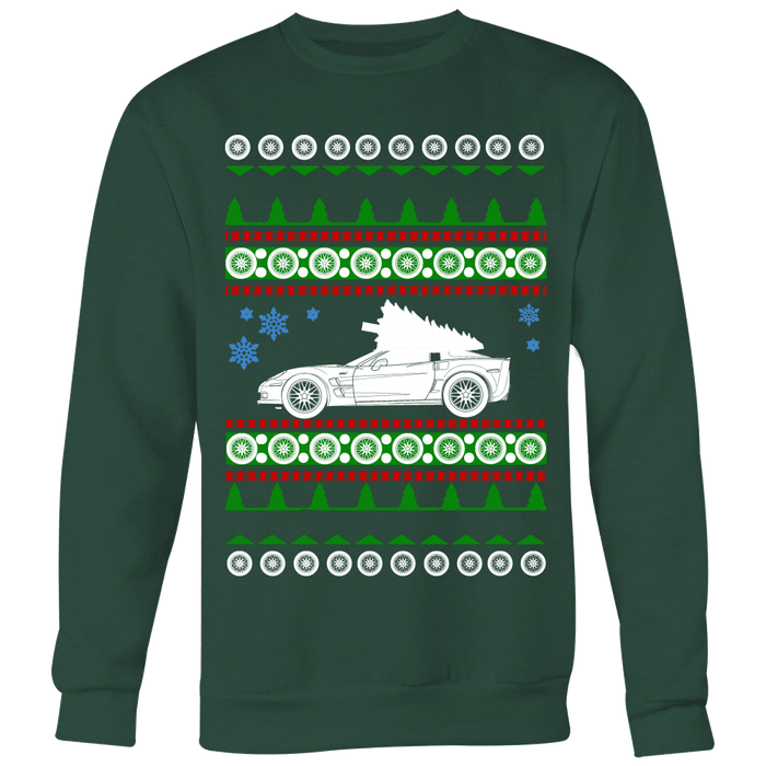 C6 Corvette Ugly Christmas Sweater, hoodie and long sleeve t-shirt NEW sweatshirt