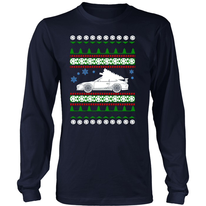 German Sports Car Porsche style 997 GT3 Ugly Christmas Sweater, hoodie and long sleeve t-shirt sweatshirt