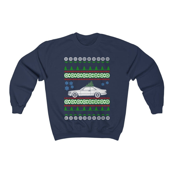 German Car like a 560 SEC Mercedes Ugly Christmas Sweater Sweatshirt