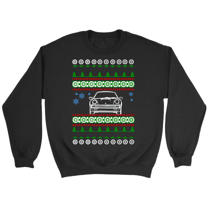 German Car Porsche 911 Turbo Ugly Christmas Sweater, hoodie and long sleeve t-shirt front view sweatshirt