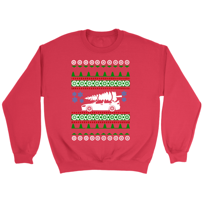 Lancer Evo 10 white tree Ugly Christmas Sweater, Hoodie and long sleeve T-shirt sweatshirt