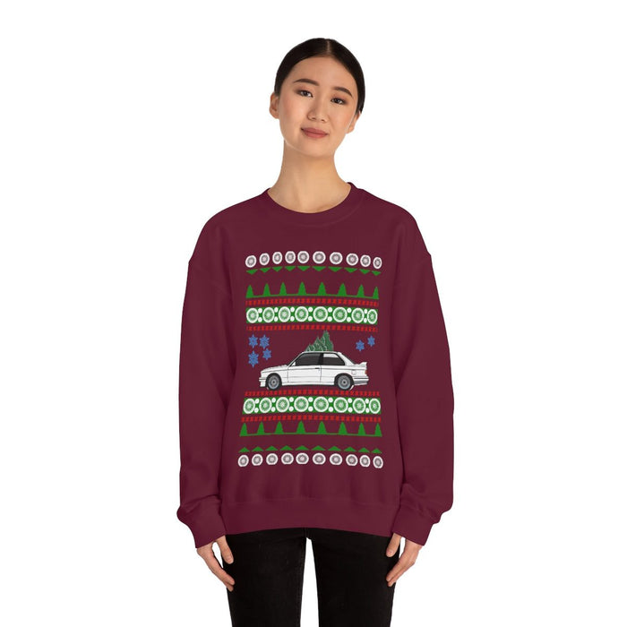 German Car like E30 M3 Ugly Christmas Sweater Sweatshirt V5 many colors