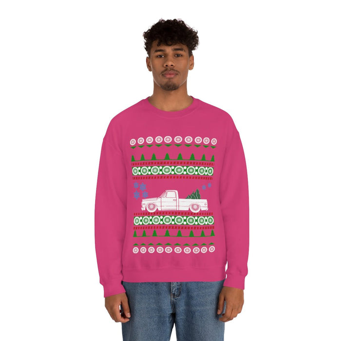 C10 Fleetside Ugly Christmas Sweater Sweatshirt