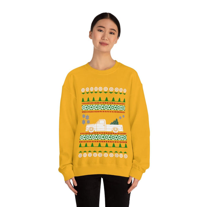 C10 Fleetside Ugly Christmas Sweater Sweatshirt