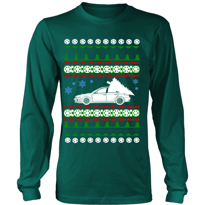 Japanese Car WRX STI Hatchback Ugly Christmas Sweater, hoodie and long sleeve t-shirt sweatshirt