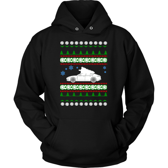 German Car similar to a Panamera Ugly christmas sweater, hoodie and long sleeve t-shirt sweatshirt