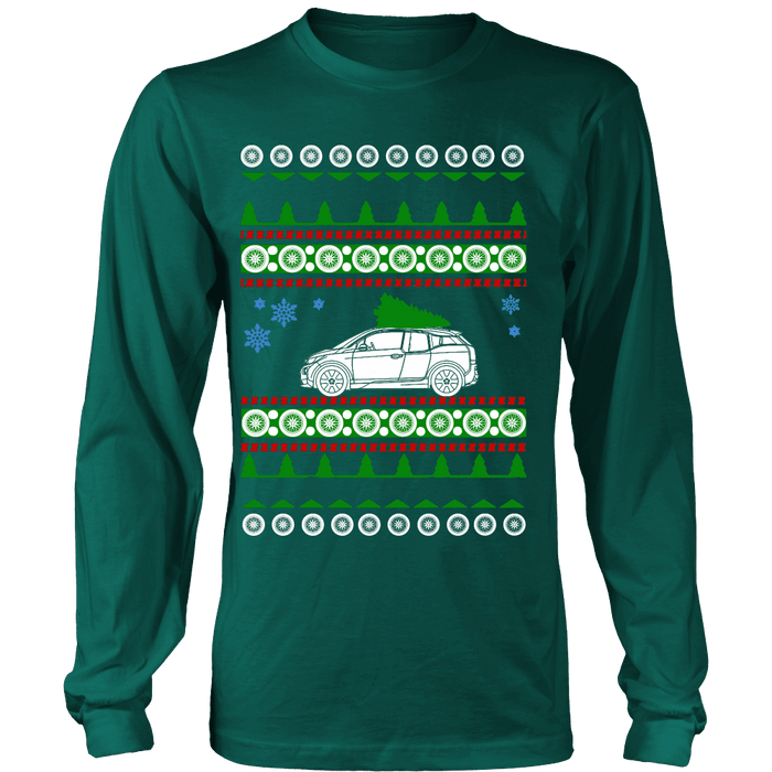 BMW i3 2014 Ugly Christmas Sweater, Hoodie and Long Sleeve T-shirt sweatshirt