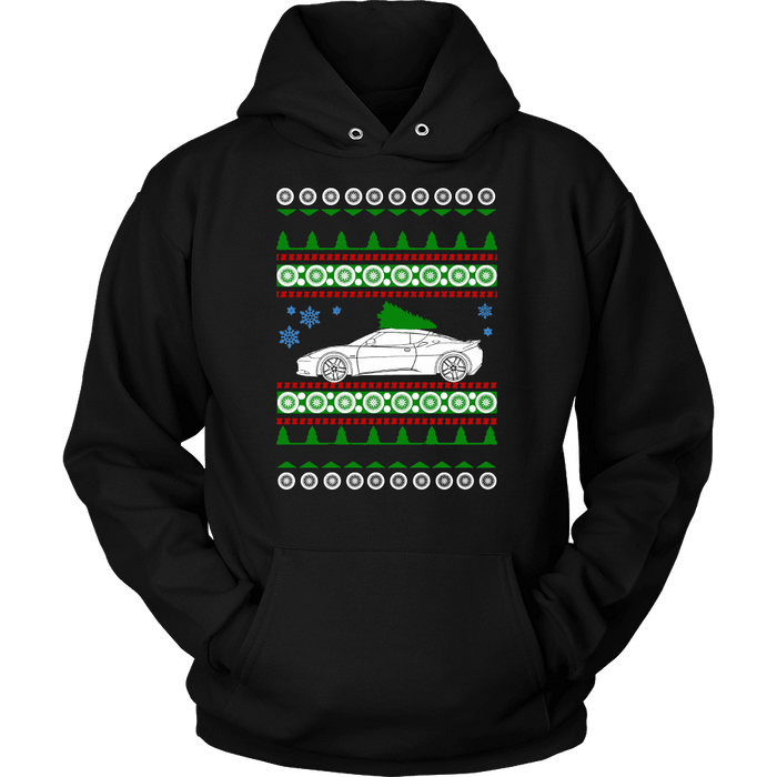 Lotus Evora Ugly Christmas Sweater, hoodie and long sleeve t-shirt sweatshirt