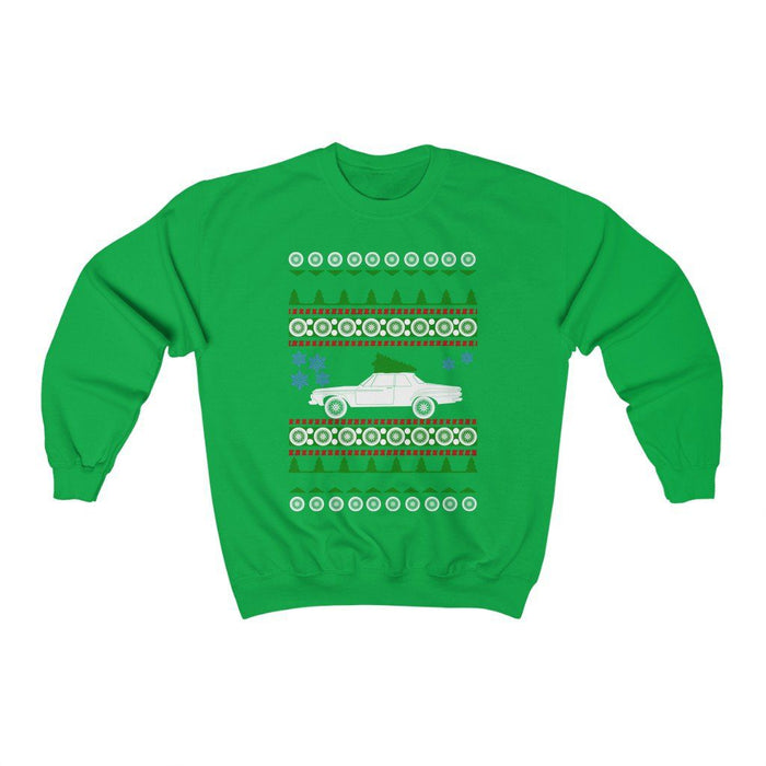 american car or truck like a  Dart Ugly Christmas Sweater Sweatshirt more colors