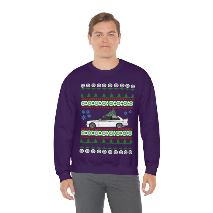 German Car like E30 M3 Ugly Christmas Sweater Sweatshirt V5 many colors