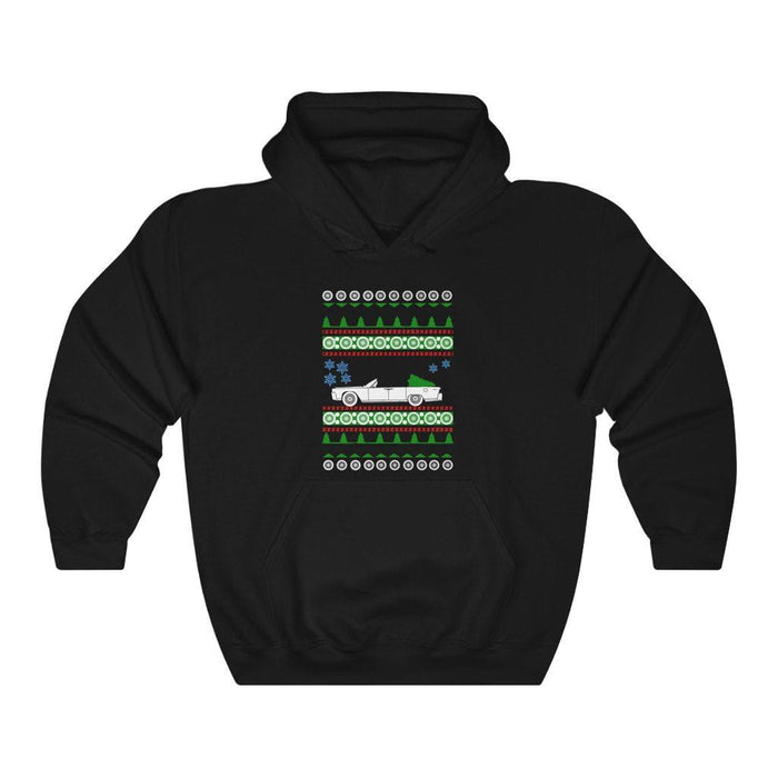 Car like a 1963 Lincoln convertible ugly christmas sweater hoodie