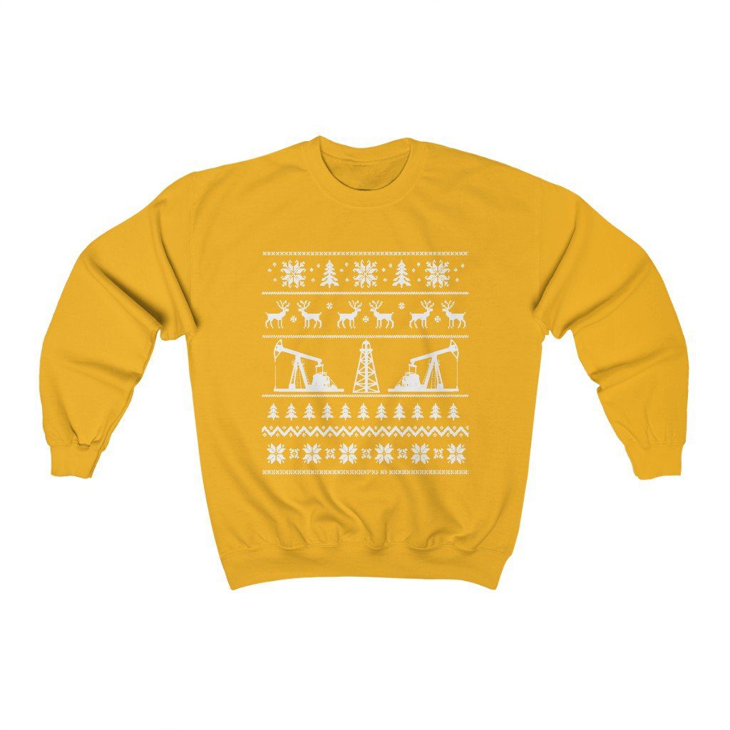 Oil rig Ugly Christmas Sweater Sweatshirt