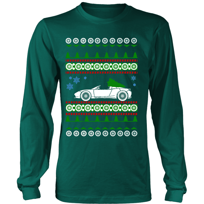 Electric Car Tesla Roadster ugly christmas sweater, hoodie and long sleeve t-shirt sweatshirt