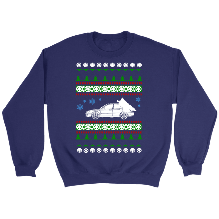 Japanese Car WRX Wagon Ugly Christmas Sweater Sweatshirt and Hoodie sweatshirt