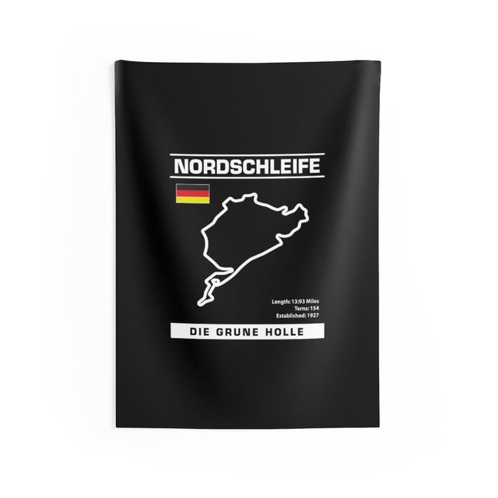 Nordschleife Die Grune Holle Wall Flag in multiple sizes