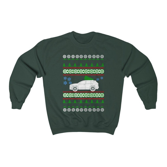 SUV like a RAV4 2019 ugly christmas sweater sweatshirt more colors