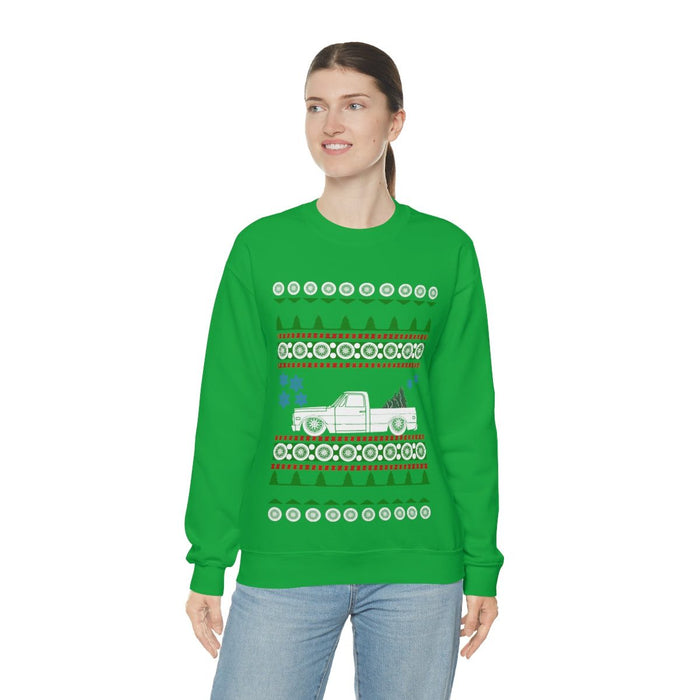 C10 Fleetside Ugly Christmas Sweater Sweatshirt