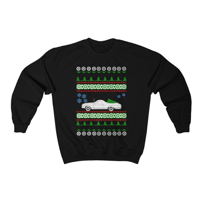 3rd gen Chevy El Camino Ugly Christmas Sweater Sweatshirt