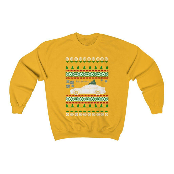 G80 M3 front and rear print ugly christmas sweater sweatshirt