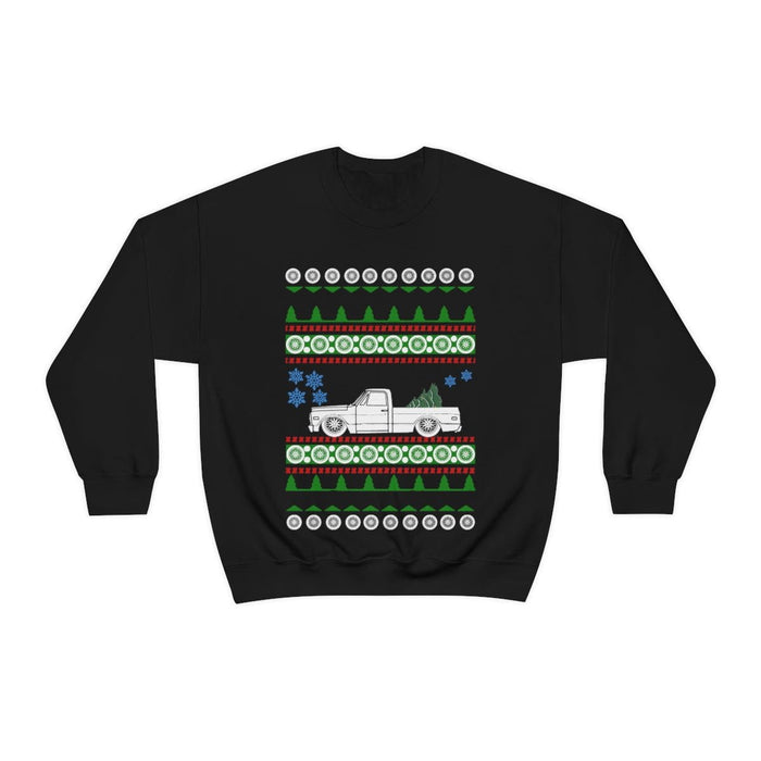 C10 Fleetside Ugly Christmas Sweater Sweatshirt